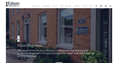 Desktop Screenshot of edisonengineers.ca