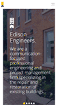 Mobile Screenshot of edisonengineers.ca